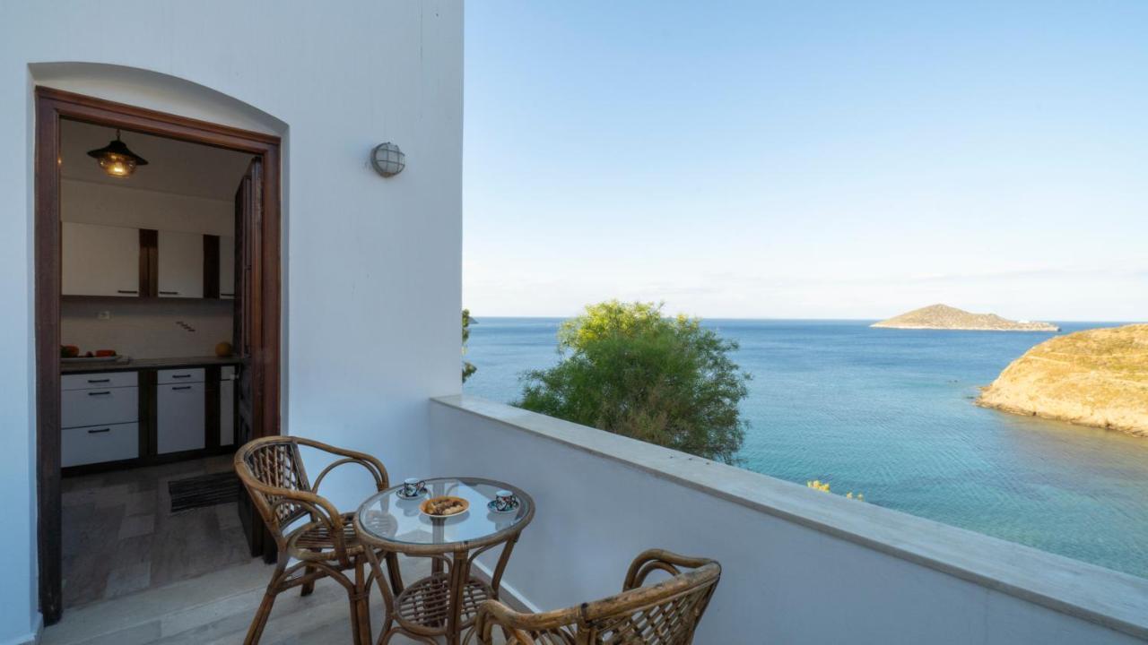 Ivi Beach Front Villa, Leros Vromolithos Luaran gambar