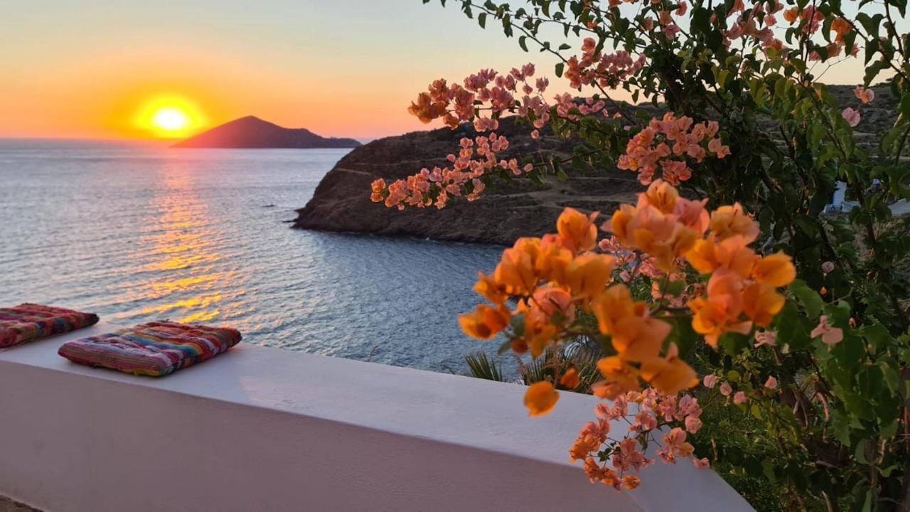 Ivi Beach Front Villa, Leros Vromolithos Luaran gambar
