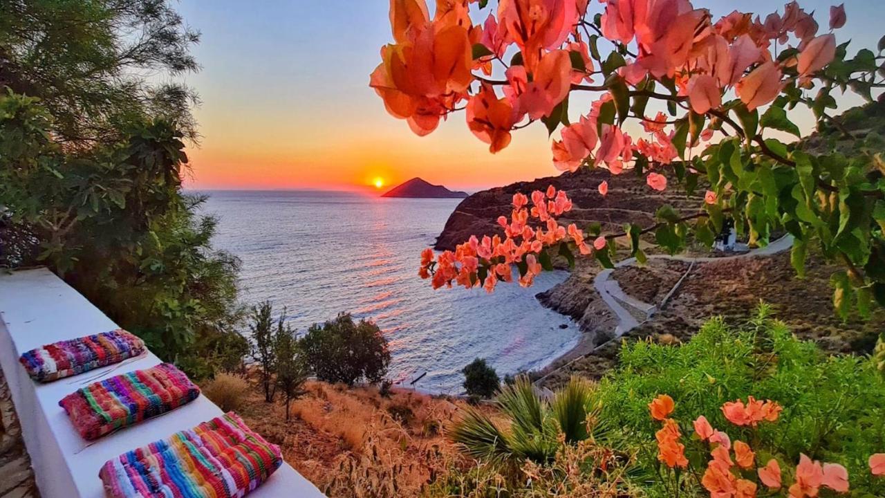 Ivi Beach Front Villa, Leros Vromolithos Luaran gambar