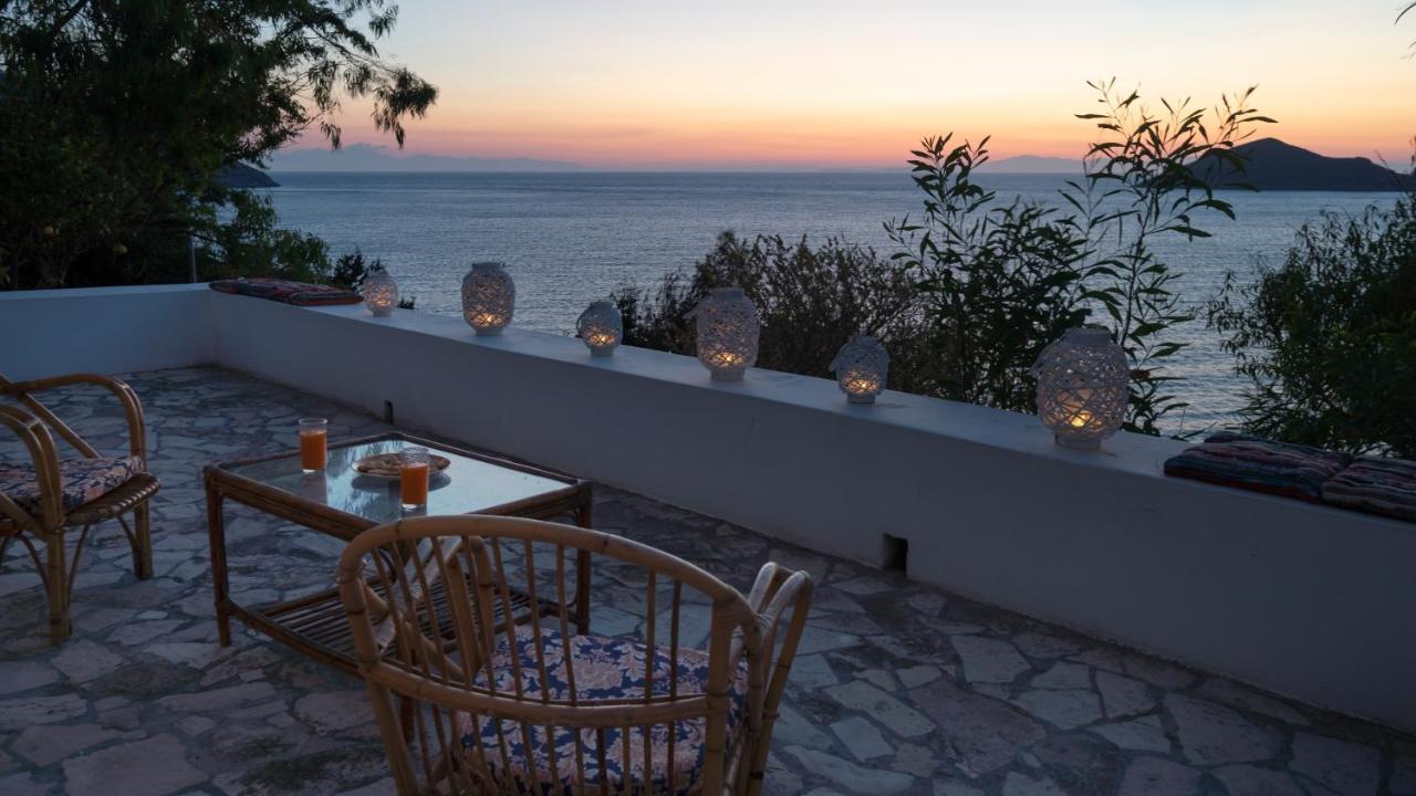 Ivi Beach Front Villa, Leros Vromolithos Luaran gambar