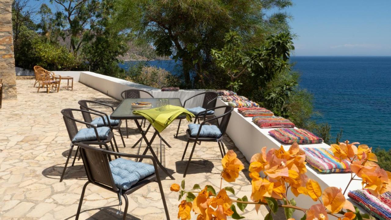 Ivi Beach Front Villa, Leros Vromolithos Luaran gambar