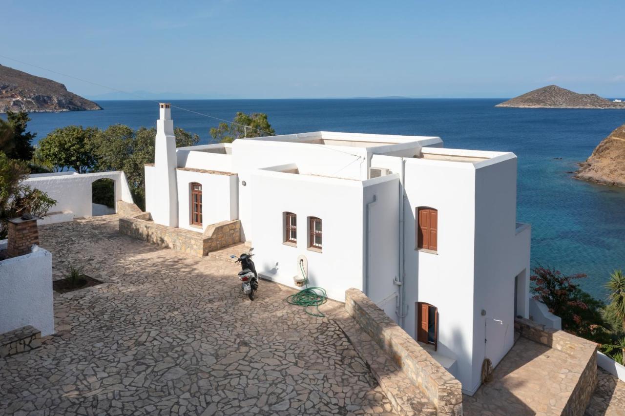 Ivi Beach Front Villa, Leros Vromolithos Luaran gambar