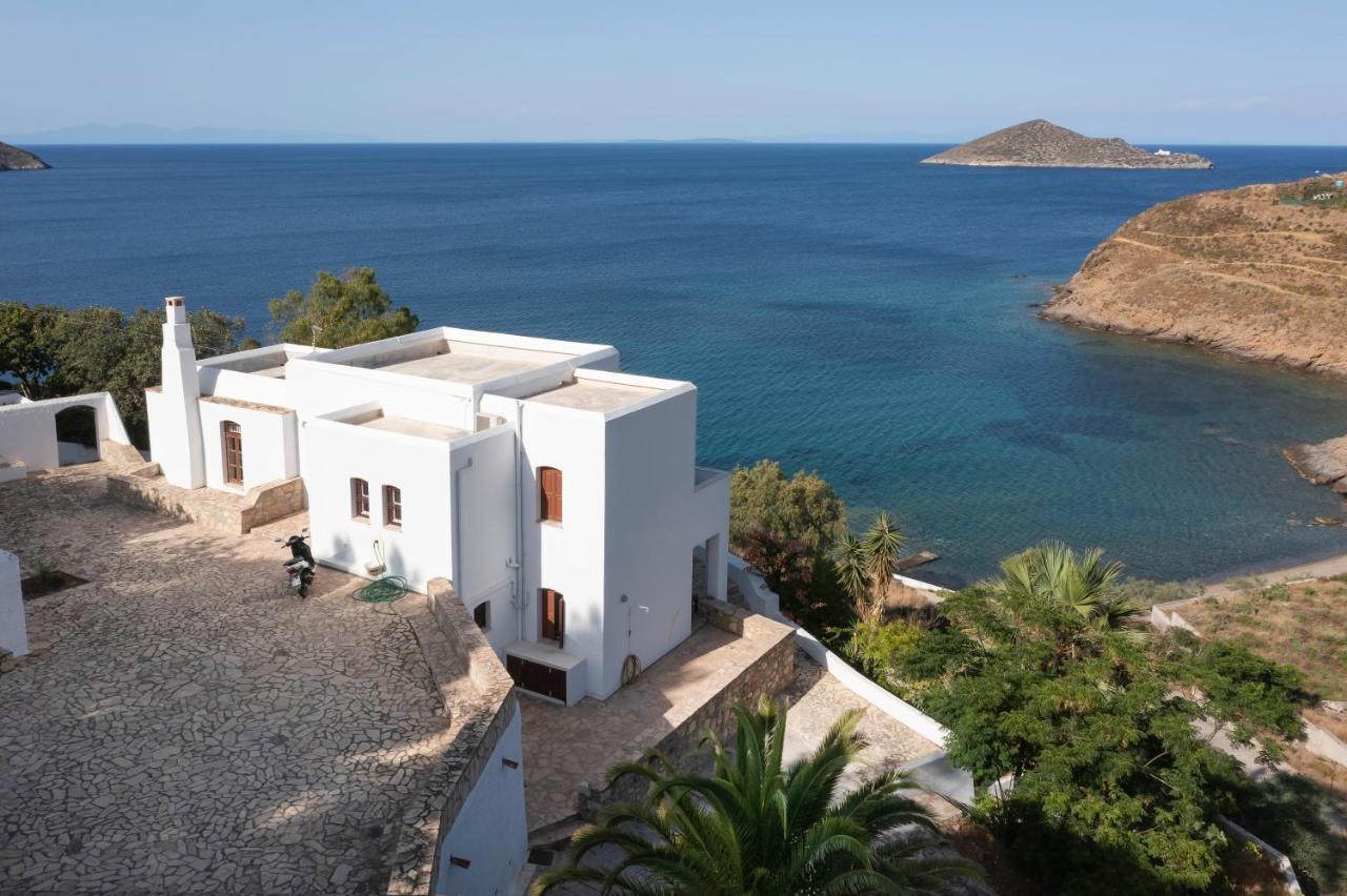 Ivi Beach Front Villa, Leros Vromolithos Luaran gambar